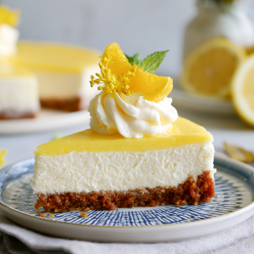 Cheesecake Citron sans cuisson