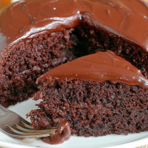 Gâteau au chocolat hyper moelleux avec ganache