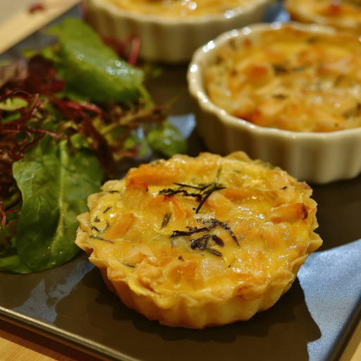 Tartellettes de poulet à l’estragon