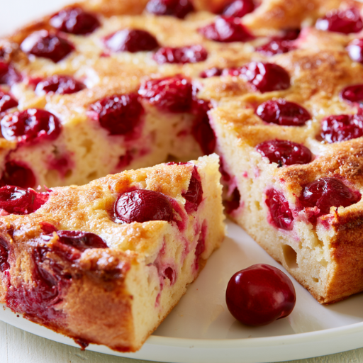 Clafoutis traditionnel aux cerises entières
