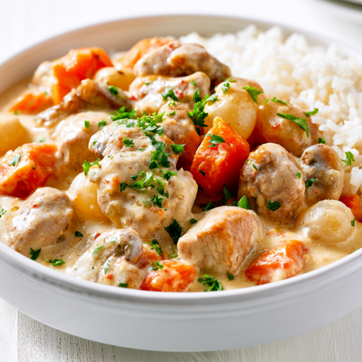 Blanquette de veau à l’ancienne