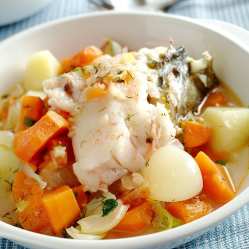 Cabillaud en pot-au-feu