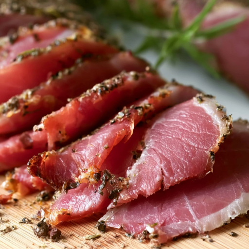 Filet mignon de porc séché