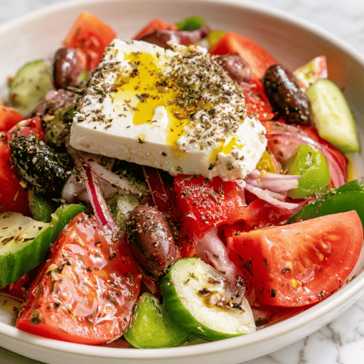 Salade grecque traditionnelle (Choriatiki)